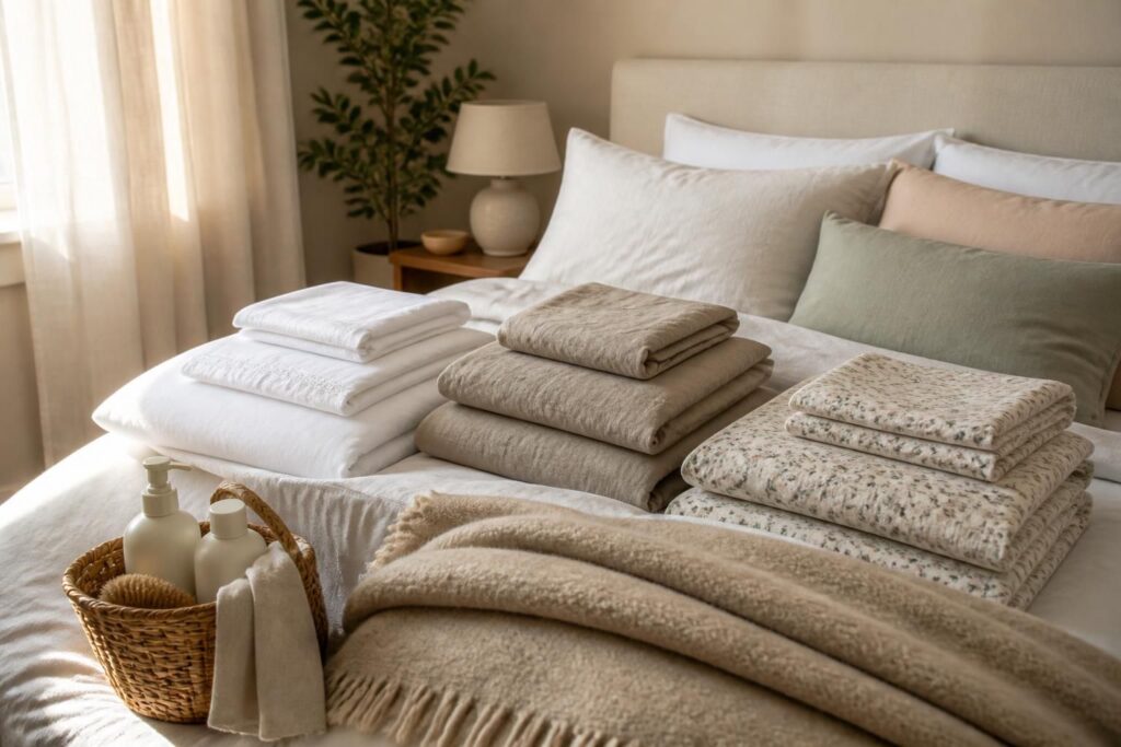 découvrez comment choisir le linge de lit idéal pour améliorer votre sommeil en sélectionnant les bonnes matières et en apprenant les astuces d'entretien adaptées.