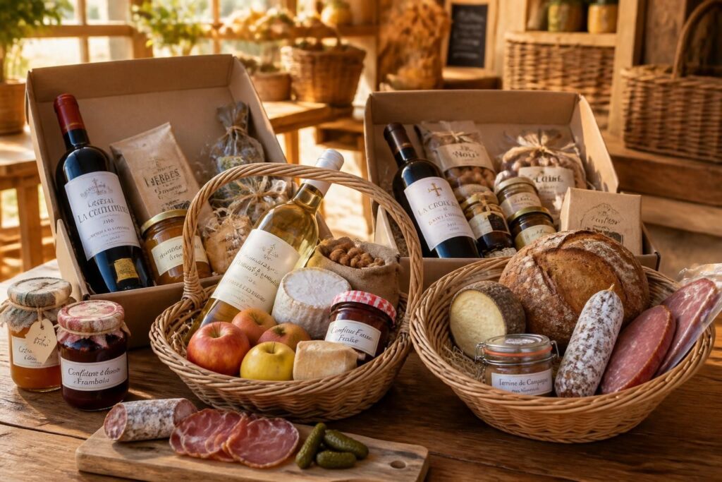 découvrez nos coffrets et paniers gourmands, idées cadeaux parfaites pour savourer les délices du terroir français. offrez authenticité et saveurs traditionnelles à vos proches.