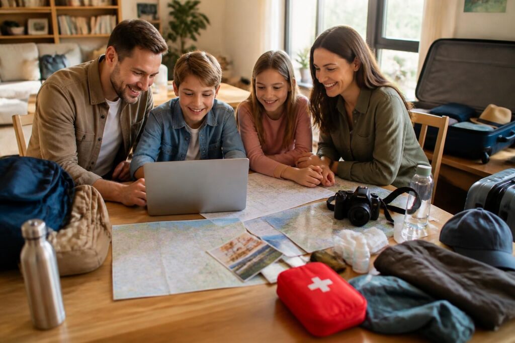 Préparer un voyage en famille : assurances, équipement et bons plans