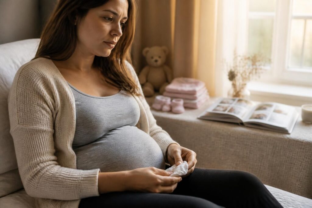 J’ai perdu le bouchon muqueux sans contraction : que peut signifier cet indice ?