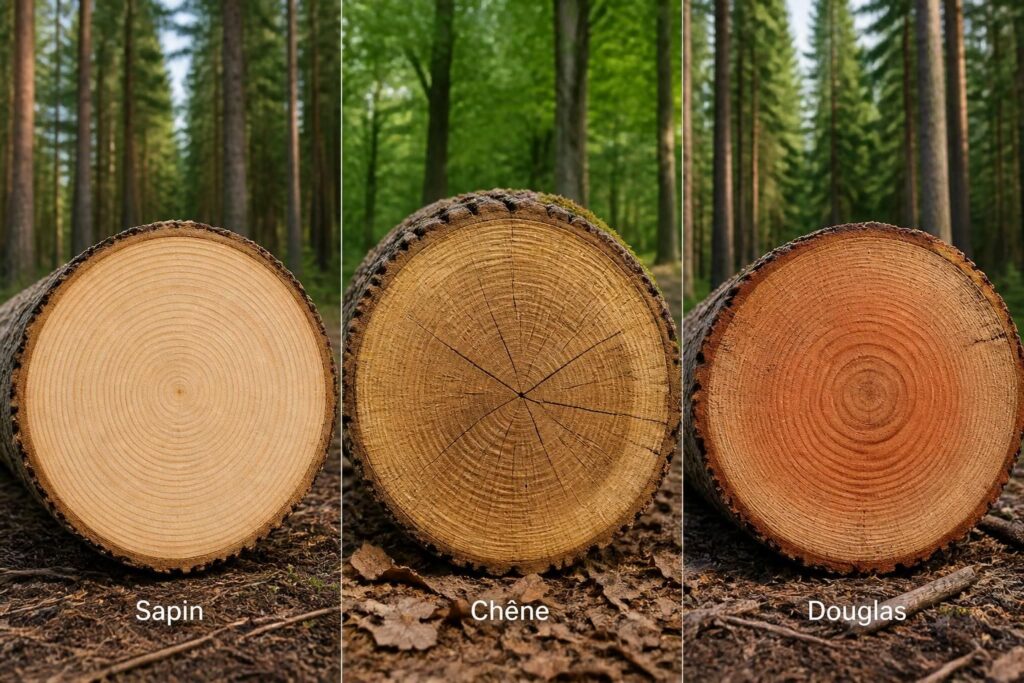 découvrez les caractéristiques des essences de bois lambda, notamment le sapin, le chêne et le douglas, pour choisir le matériau idéal pour vos projets de construction et de décoration.