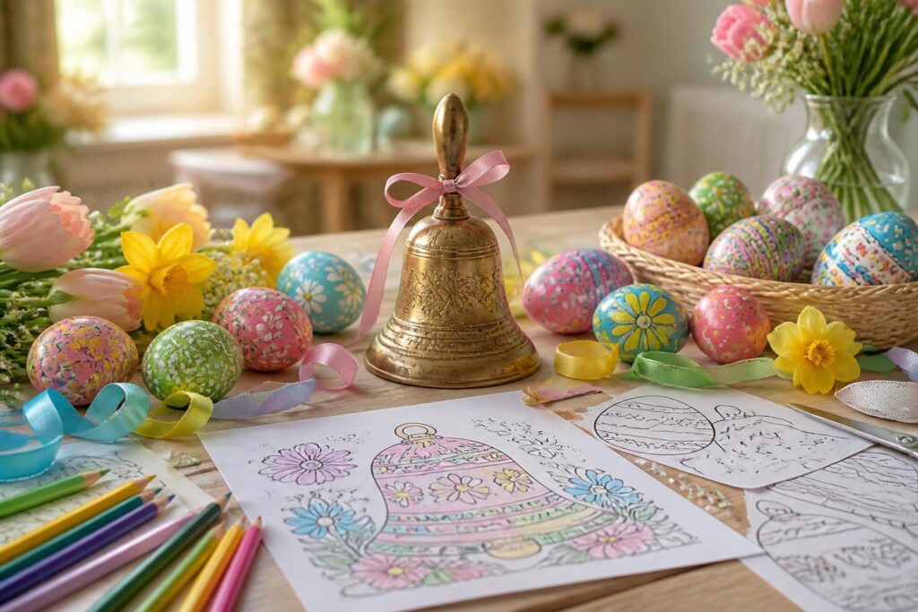 découvrez des idées déco originales, des coloriages amusants et des modèles de cloches de pâques à imprimer pour célébrer la fête en famille.