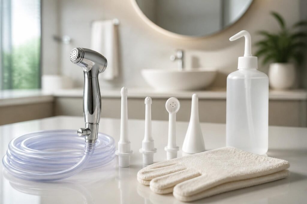 découvrez notre guide complet sur la douchette lavement, ses accessoires essentiels et les meilleures pratiques pour un lavage rectal efficace, sûr et confortable.