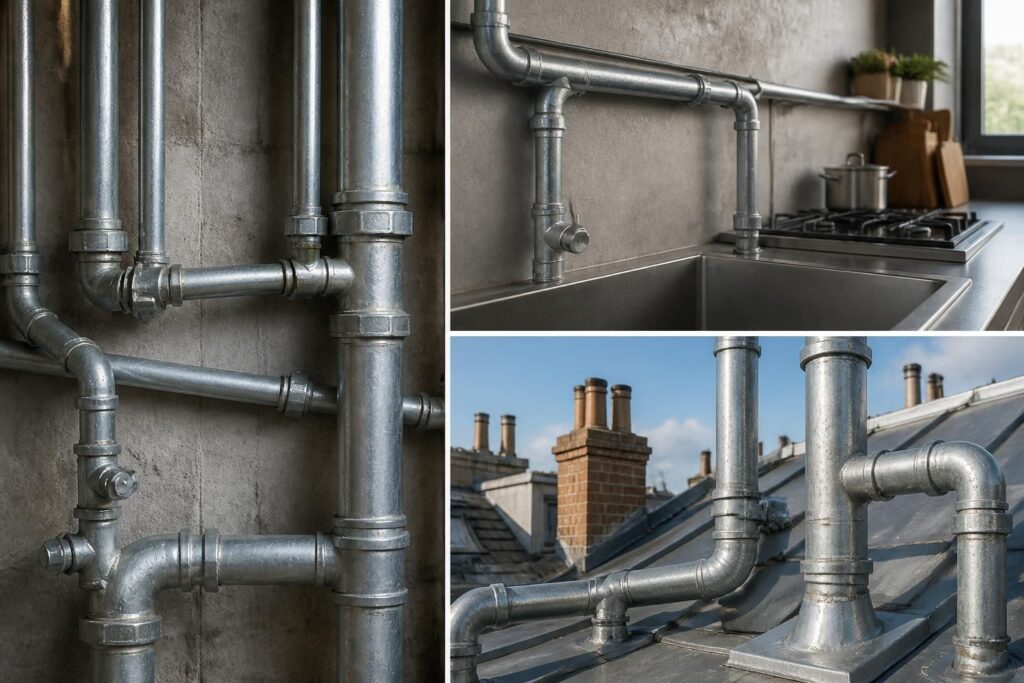 Tuyauterie zinc : dimensions, usages et conseils pour vos installations