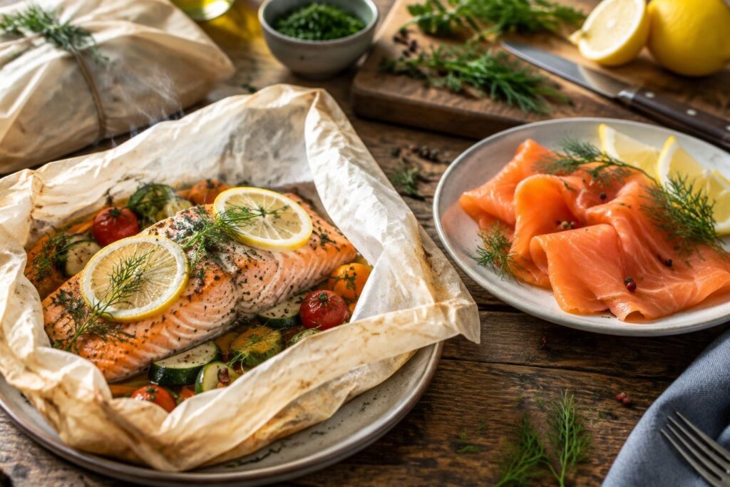 découvrez comment préparer un saumon fumé ou en papillote grâce à des recettes simples et des techniques faciles, pour un résultat savoureux à chaque fois.