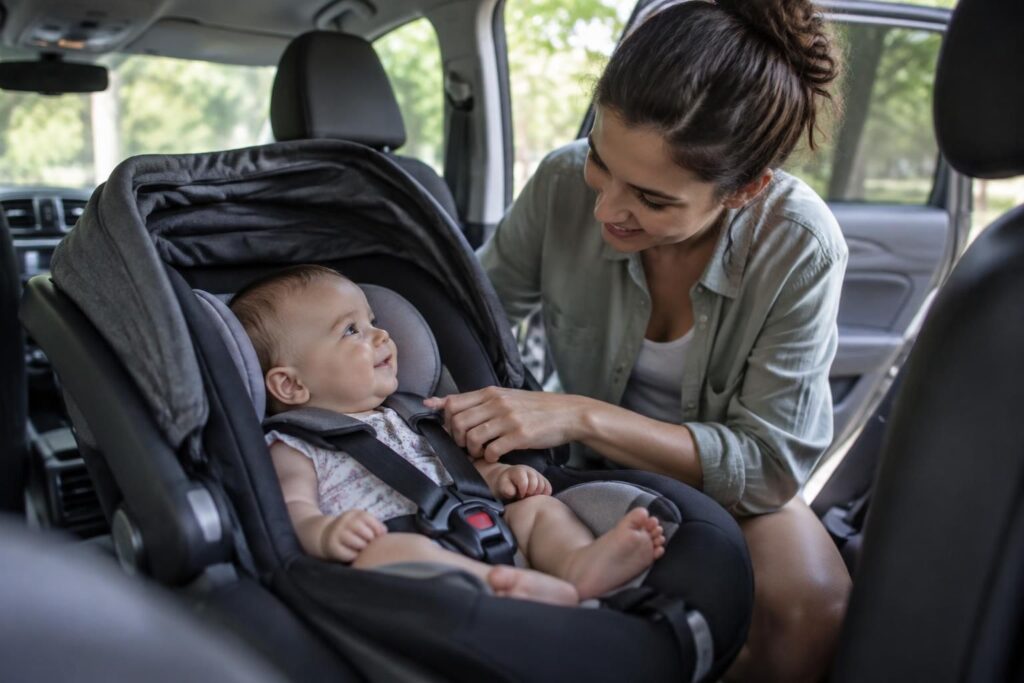 bebe voiture : choisir le siège adapté et gérer la chaleur en toute sécurité