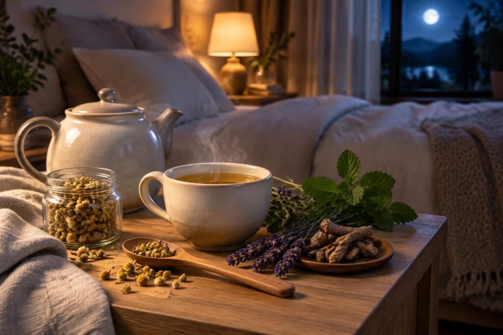 meilleures plantes et tisanes pour bien dormir naturellement