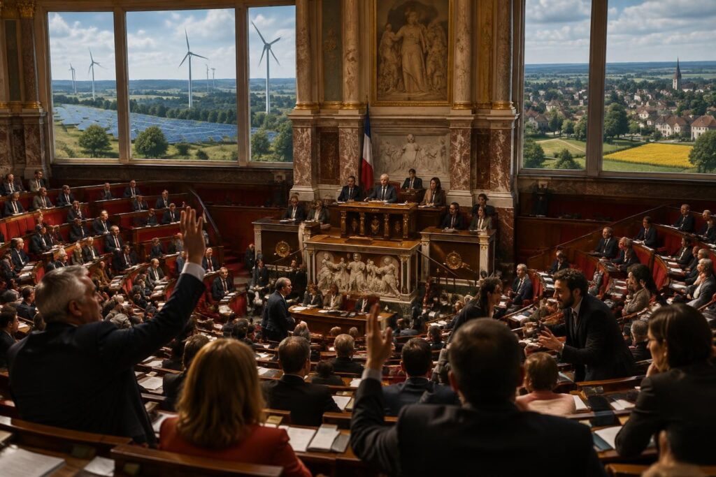 moratoire sur les énergies renouvelables en france : découvrez les enjeux du vote à l’assemblée et ses conséquences pour la transition énergétique.