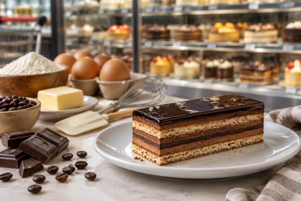 découvrez une recette facile du gâteau opéra et où trouver ce délicieux dessert en grande surface, avec des conseils pour bien le choisir.